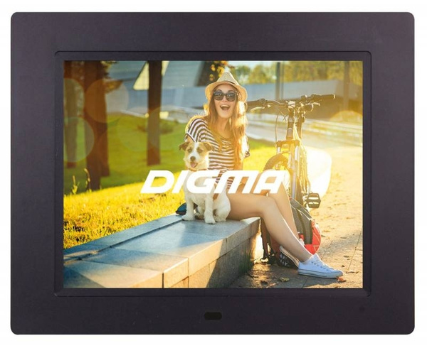 Цифровая фоторамка Digma PF-833, Black - купить по выгодным ценам в ...