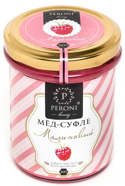 Peroni "Малиновый" мёд-суфле, 250 г - купить с доставкой по выгодным ...