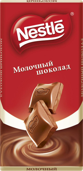 Nestle молочный шоколад, 90 г - купить с доставкой по выгодным ценам в ...