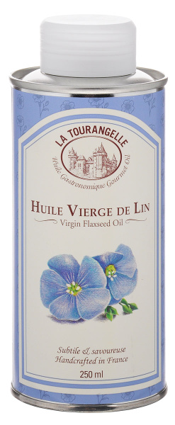 La Tourangelle Flaxseed Virgin Oil масло льняное нерафинированное, 250 ...
