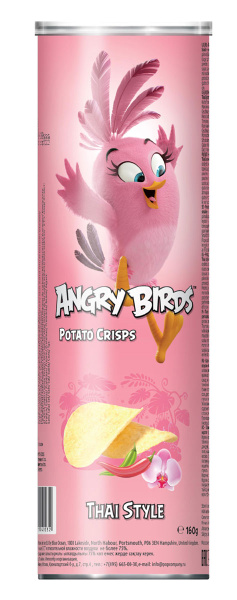 Angry Birds чипсы с тайским вкусом, 160 г - купить с доставкой по ...