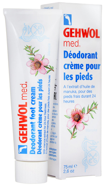 Gehwol Med Deodorant foot cream - Крем-дезодорант для ног 75 мл ...