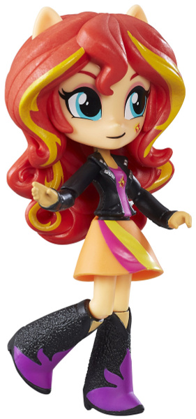 My Little Pony Equestria Girls Мини-кукла Sunset Shimmer купить на OZON ...