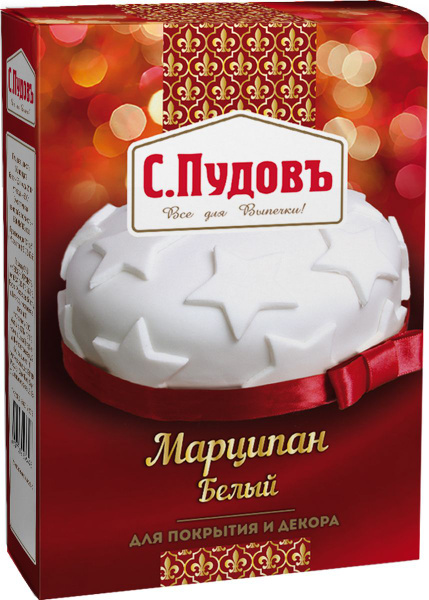 Пудовъ марципан белый, 200 г - купить с доставкой по выгодным ценам в ...