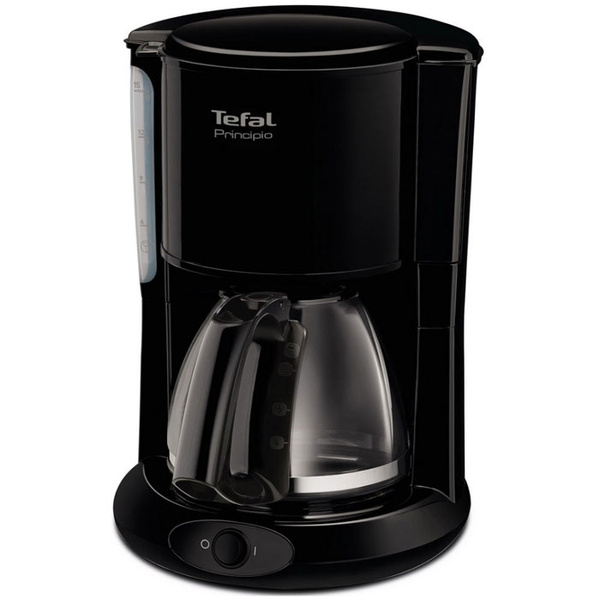 Tefal Кофеварка капельная Principio CM261838, черный купить на OZON по ...
