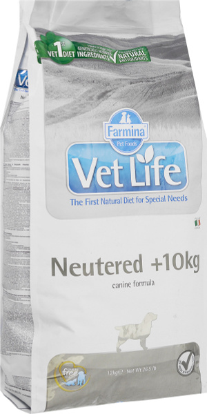 Сухой корм Farmina Vet Life Dog Neutered >10 kg, Фармина Вет Лайф ...