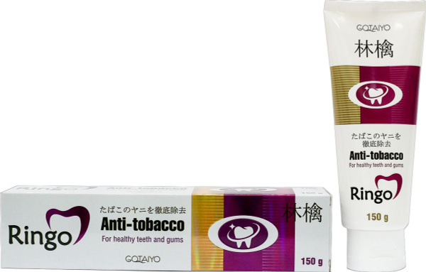 Ringo 20081ri Паста зубная отбеливающая Anti-tobacco, 150 г - купить с ...