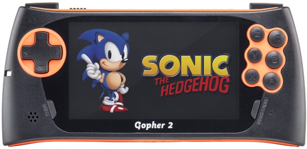 Игровая консольSega Genesis Gopher 2, Orange + 500 игр - купить с ...