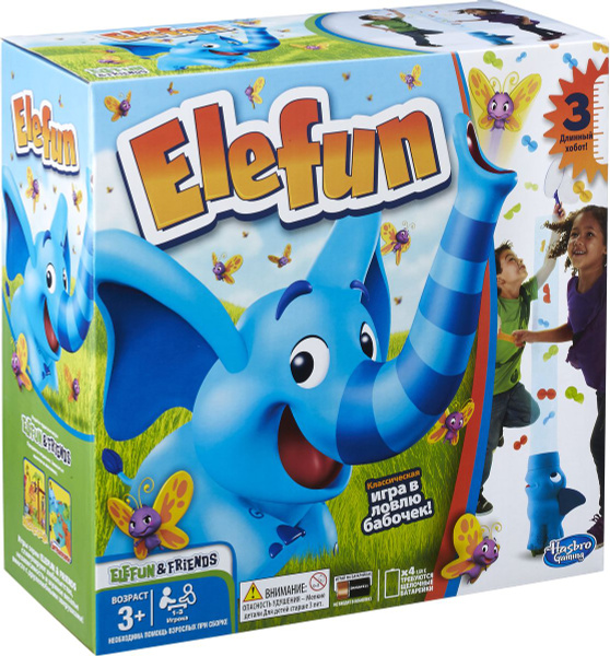 Hasbro Games Настольная игра Слоник Элефан купить на OZON по низкой ...