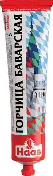 Haas горчица баварская, 200 г - купить с доставкой по выгодным ценам в ...