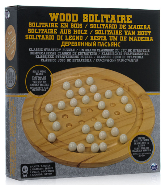 Spin Master Настольная игра Солитер - купить с доставкой по выгодным ...