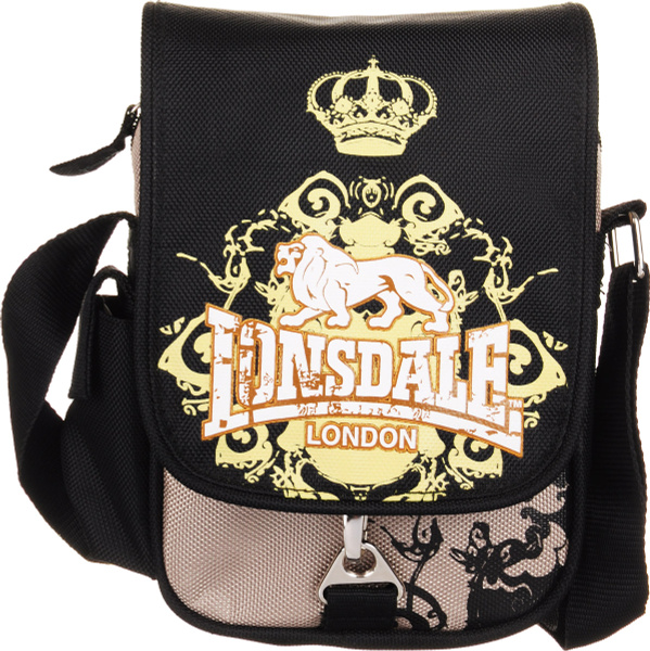 Сумка школьная Lonsdale, черный, бежевый - купить с доставкой по ...
