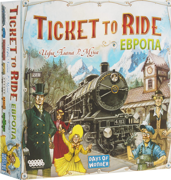 Hobby World Настольная игра Ticket to Ride Европа 3-е издание - купить ...