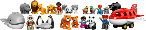 Конструктор Lego DUPLO Вокруг света: В мире животных, лего 10805 ...