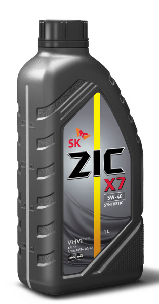 Масло моторное ZIC 5W-40 Синтетическое - купить в интернет-магазине ...