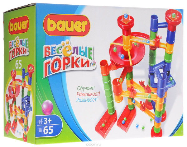 Bauer Конструктор Веселые горки - купить с доставкой по выгодным ценам ...