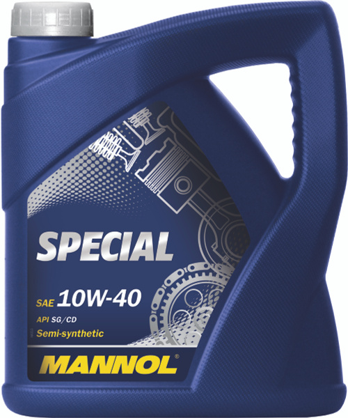 Масло моторное MANNOL 10W-40 Полусинтетическое - купить в интернет ...
