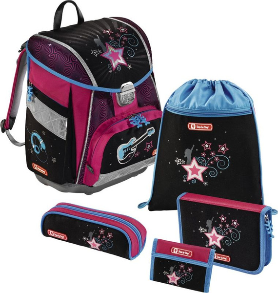 Hama Ранец школьный Popstar с наполнением 4 предмета - купить с ...