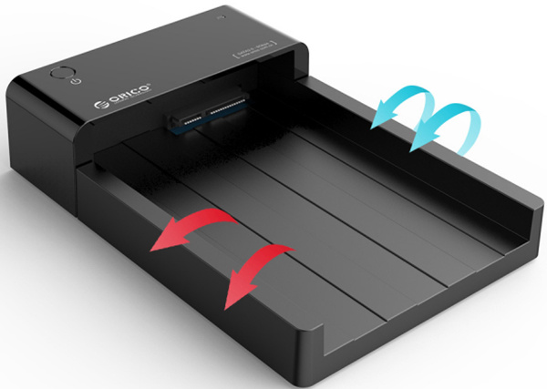 Док-станция для HDD Orico 6518US3 Black - купить с доставкой по ...
