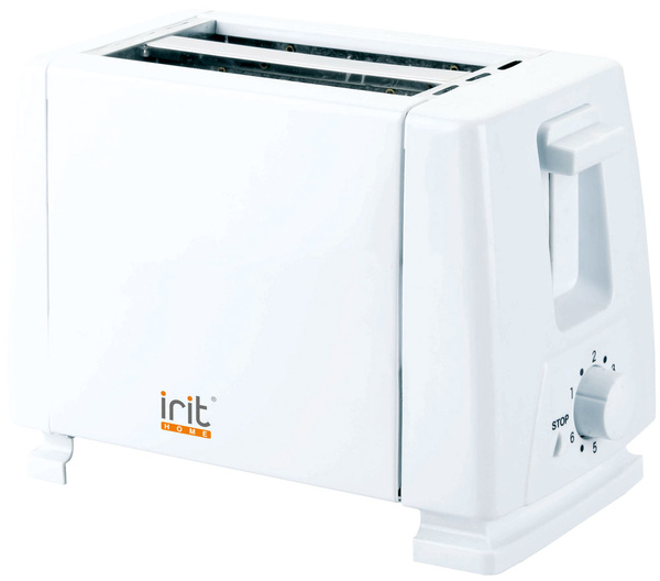 Тостер IRIT IR-5104, белый купить по выгодной цене в интернет-магазине ...