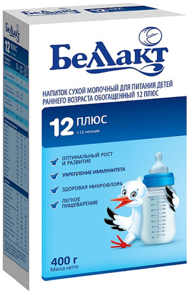 Беллакт Молочная смесь 3 (с 12 месяцев) 400г. 1шт. - купить с доставкой ...