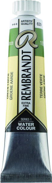 Royal Talens Акварель Rembrandt цвет 629 Зеленая земля 20 мл - купить с ...