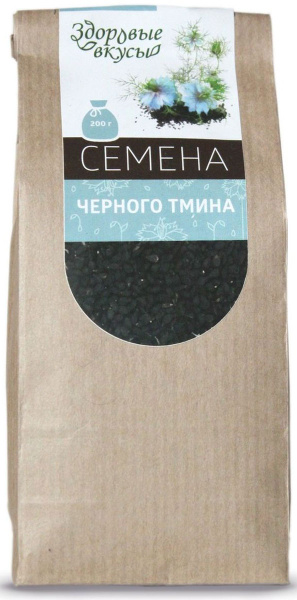 Здоровые вкусы семена черного тмина, 200 г - купить с доставкой по ...