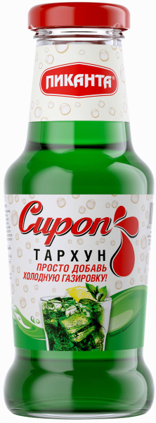Пиканта сироп тархун, 300 г - купить с доставкой по выгодным ценам в ...
