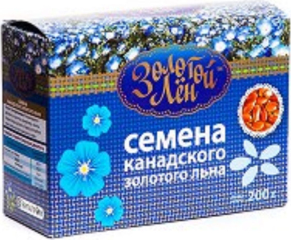 Золотой лен Семена канадского золотого льна, 200 г - купить с доставкой ...