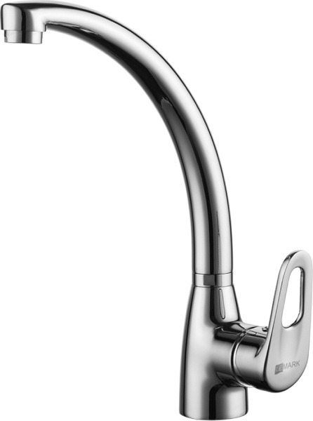 Смеситель Lemark LM4155C Еврокомфорт_341020 озон Латунь Гибкая подводка ...
