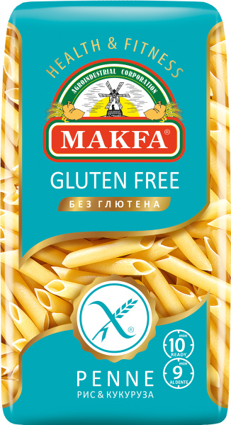 Макароны Makfa Penne перья без глютена, 300 г купить на OZON по низкой ...