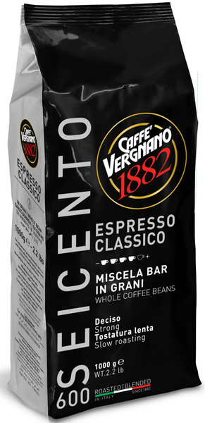 Vergnano espresso classico 600 кофе в зернах, Италия, 1 кг - купить с ...