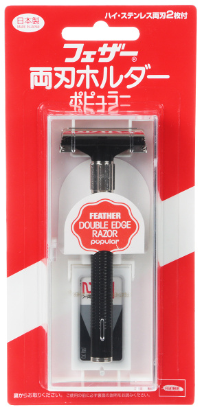 Feather Безопасная бритва с одинарным лезвием Double Edge - купить с ...