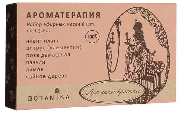 Botanika Набор эфирных масел "Ароматы красоты", 6x1,5 мл Эфирное масло ...