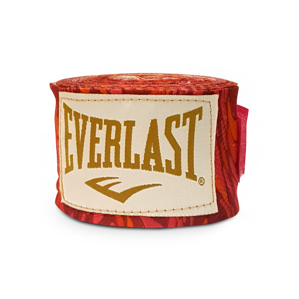 Бинты боксерские "Everlast", цвет: розовый, длина 3 м - купить по ...
