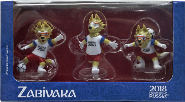 FIFA-2018 Набор фигурок Волк Забивака № 2 Celebrating 3 шт - купить с ...