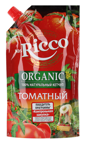 Mr.Ricco Pomodoro Speciale кетчуп томатный, 350 г - купить с доставкой ...
