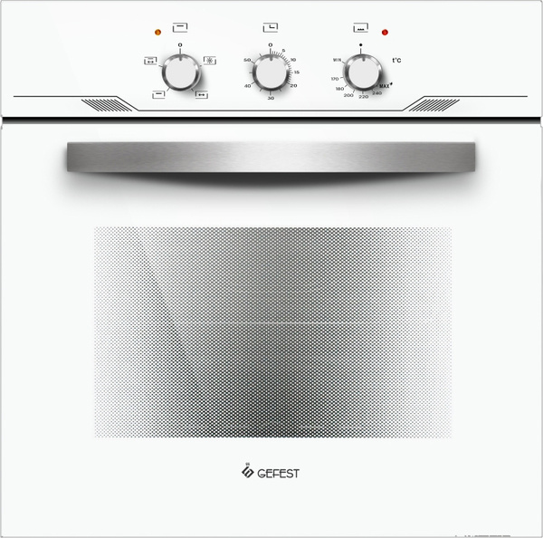 Gefest Газовый духовой шкаф ДГЭ 621-01 Б, 54 см - купить с доставкой по ...