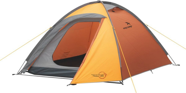 Палатка Easy Camp Палатка "Easy Camp", 3-местная, цвет: оранжевый ...