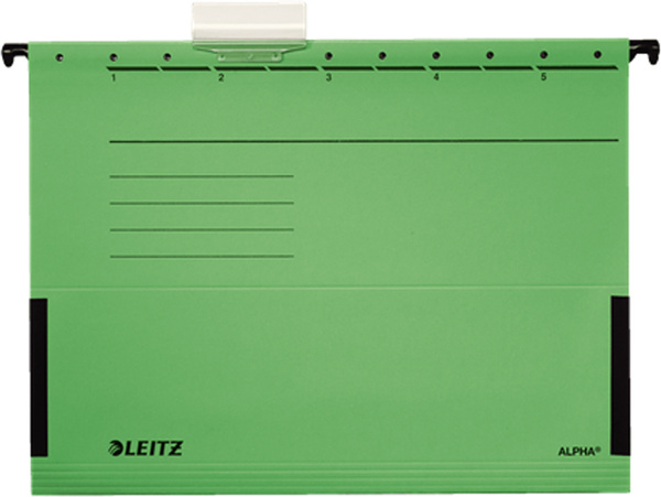 Leitz Папка подвесная Alpha формат A4+ цвет зеленый - купить с ...