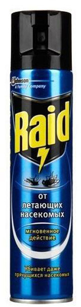 Аэрозоль "Raid" от летающих насекомых, 300 мл - купить с доставкой по ...