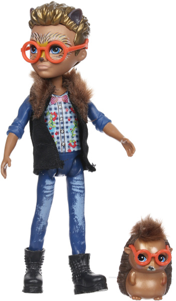 Кукла Mattel Enchantimals Хиксби Ежик и Поинтер, с питомцем, FNH22 ...