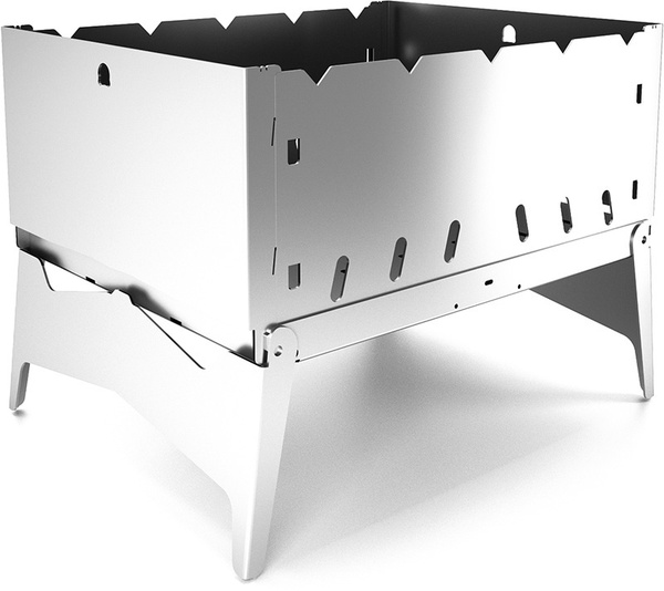 Мангал Grillux, Сталь, 32x25x25 см купить по выгодной цене в интернет ...