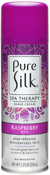 Barbasol Крем-пена для бритья Pure Silk "Малиновая дымка. Raspberry ...