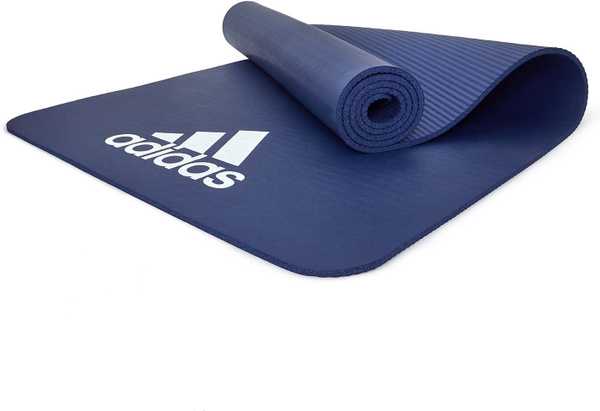 Коврик для йоги и фитнеса adidas, Коврик тренировочный цвет: синий ...