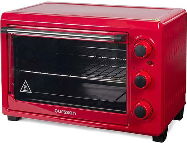 Мини-печь Oursson MO2610/RD, красный, 26 л купить по низкой цене с ...