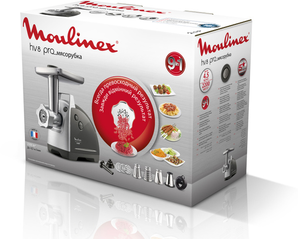 Купить мясорубку Moulinex HV8 PRO 9в1 ME6888 по низкой цене: отзывы ...