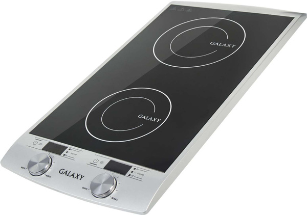 GALAXY Индукционная настольная плита GL3057, черно-серый - купить с ...