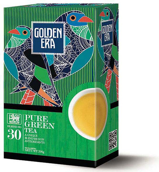 Чай зеленый Golden Era Pekoe Ceylon Green Tea, 200 г - купить с ...