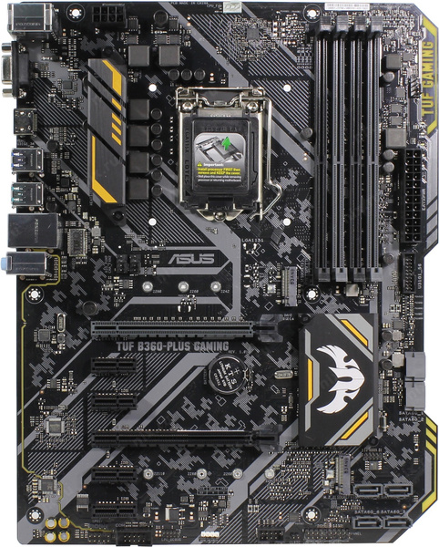 Материнская плата ASUS TUF B360-PLUS GAMING купить по низкой цене с ...